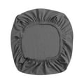 thumbnail image 2 of Stretch Office Chair Covers Stretchable Spandex Chair Seat Cushion Protector Dark Grey, 2 of 6