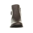 thumbnail image 2 of Womens Naturalizer Keaton Zip Up Ankle Block Heel Boots, Grey, 9 US / 39 EU, 2 of 5