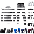 thumbnail image 3 of Awwp Men Set Long Underwear Mens Thermals Base Layer Men Cold Weather Gear Long for Winter Cycling Running Hunting Black L, 3 of 4