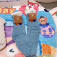 thumbnail image 5 of Women Fuzzy Socks Cozy Fluffy Winter Warm Cute 3D Slipper Socks Soft Home Sleeping Socks, 5 of 5