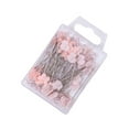thumbnail image 2 of yuksok 80 Pieces Straight Pins Positioning for Graduation Ceremonies Garment Making pink, 2 of 9