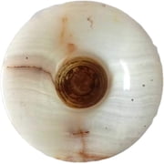 India Meets India Handicraft Flower Vase with Onyx Marble Decorative Home, Offices, Best Gifting, Made by Awarded Indian Artisan