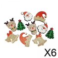 thumbnail image 1 of Parches no tejidos,Parche para coser de Navidad Tela no tejida brillante,Parche de reparación de apliques para coser ropa artesanal,Decoración Regalos DIY Accesorios hechos a mano,Parches, 1 of 10