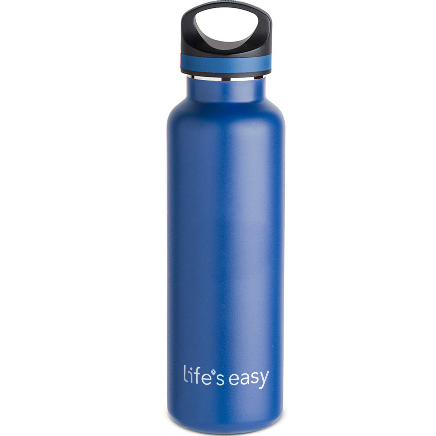 18 oz Sports Insulated Water Bottle with Loop Handle Straw Lid with Pi –  shoplifeseasy
