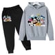 thumbnail image 5 of Conjuntos de sudaderas con capucha de Mickey, conjunto de ropa para niños, Pato Donald, Minnie, ropa para niños y niñas, camisetas, pantalones, trajes de 4 a 14 años, trajes deportivos, sudaderas con, 5 of 5