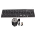 thumbnail image 4 of Combo de teclado y ratón Nikou inalámbrico 2.4G eficiencia maximizada, 4 of 9