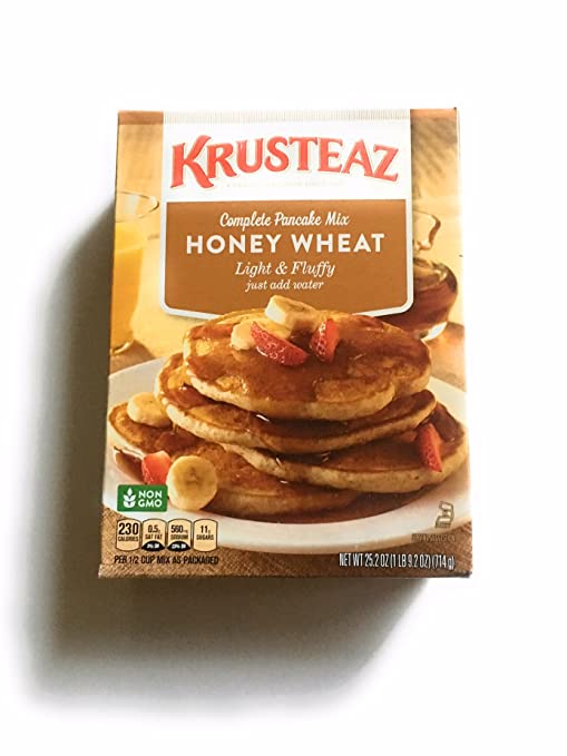 Krusteaz Pancake Wheat & Honey Mix 32 oz