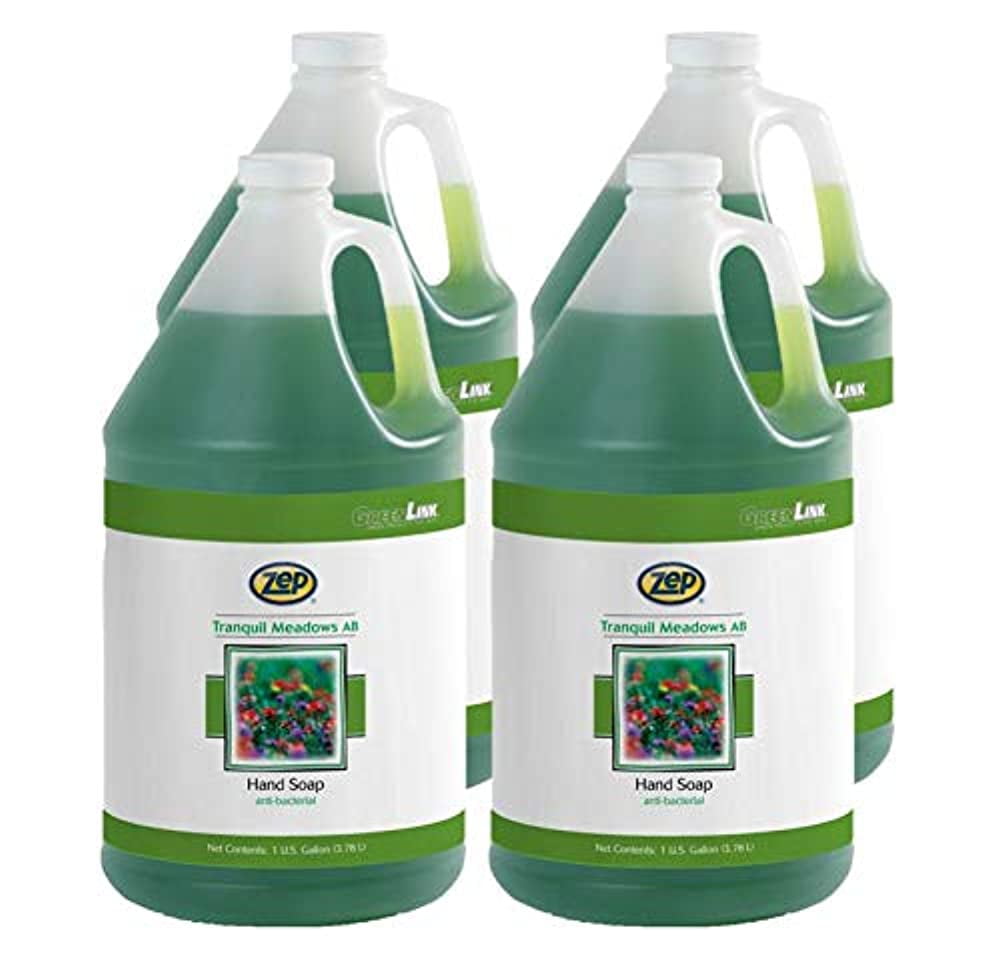 Zep Tranquil Meadows Foaming Antibacterial Hand Soap Refill 1 Gallon