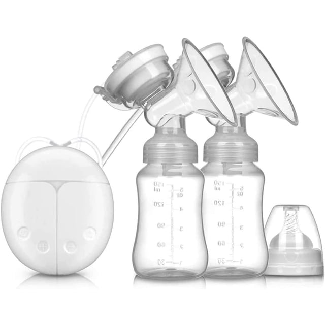Pequeño extractor de leche eléctrico que es fácil de almacenar y transportar, diseño de carga USB Swtroom W-Breast pump-10