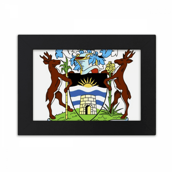 John's Antigua & Barbuda Emblem Desktop Photo Frame Ornaments Picture Art Painting