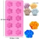 thumbnail image 2 of 5 Pcs Silicone Chocolate Candy Molds, Puppy Paw & Bone Non-Stick Baking Molds Ice Cube Trays, 2 of 4