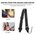 thumbnail image 3 of OUNONA Correa Ajustable Para Guitarra Acústica Y Eléctrica Con Sujeta En Nylon Negro Transpirable, 3 of 8