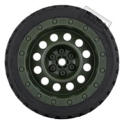 12MM Rubber Hex Tires Wheel Rim Set For Rally 1/10 RC Car HSP RGT LC RACING PTG-2 TT02 Accessories