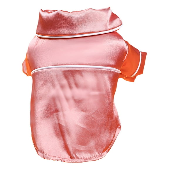 TELOLY 1Pcs Dog Pajamas,Polyester Dog Sweaters for Medium Dogs Boy,Puppy Clothes,Pink,Xs