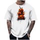thumbnail image 1 of Blusas y camisas de manga corta y cuello redondo para hombre. Blusas/camisetas de manga corta con cuello redondo y estampado de Halloween para hombre. Blusa para hombre., 1 of 4