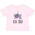 thumbnail image 3 of Inktastic Little Sister Unicorn Lil Sis Girls Baby T-Shirt, 3 of 5