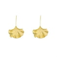 thumbnail image 2 of Qarigey 2 uds pendientes dorados de Ginkgo Biloba, pendientes de Metal a la moda con forma de hoja, suministros de joyería para fiestas y banquetes Ropa, zapatos y accesorios Miscelánea Oro Qarigey AP017678-01, 2 of 6