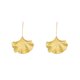 thumbnail image 2 of Qarigey 2 uds pendientes dorados de Ginkgo Biloba, pendientes de Metal a la moda con forma de hoja, suministros de joyería para fiestas y banquetes Ropa, zapatos y accesorios Miscelánea Oro Qarigey AP017678-01, 2 of 6