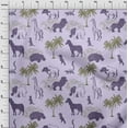 thumbnail image 4 of oneOone Velvet Amethyst Fabric Tropical Animal Sewing Fabric By The Yard Printed Diy Clothing Sewing Supplies 58 Inch Wide, 4 of 4