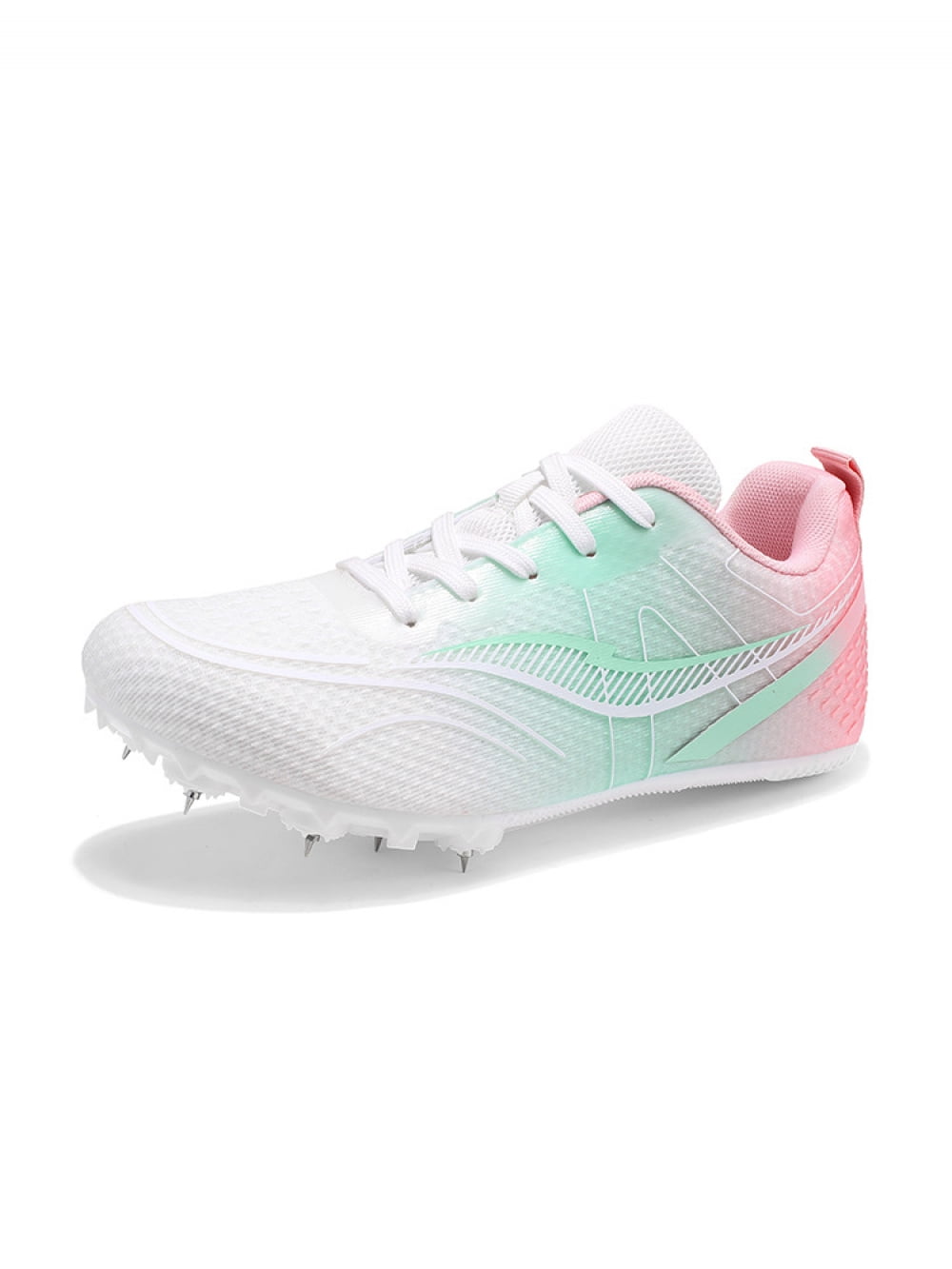 ChiVerve Track and Field Shoes for Men Women 7 Spikes Boys and Girls Kids Running Racing Shoes
