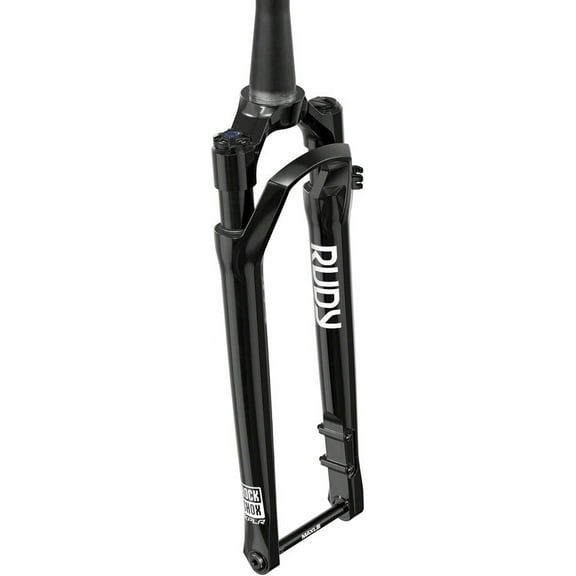 RockShox Rudy Ultimate XPLR A2, Suspension Fork, 700C, Solo Air, 30mm, 1-1/8''-1.5'', 12x100mm TA, Rake: 51mm, Black