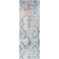 thumbnail image 6 of Unique Loom Basilica Collection Area Rug - Debod (2' 2" x 6' 1" Runner Multi/Beige), 6 of 9