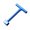 20cm, variant on 21mm T-Handle Wrench Underfloor Heating Manifolds Wrench Adjusting Tool for and Maintenance