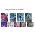 thumbnail image 2 of White Flower Butterfly Kindle Fire HDX 8.9 inch PU Leather Folding Tablet 360 Rotating Case Slim fit Folio standing protective rotating Smart Cover, 2 of 2