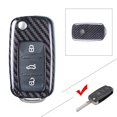 thumbnail image 4 of Funda para mando a distancia de coche, color carbono, plateado y negro, apta para VW Golf R32 Jetta Rabbit, 4 of 4