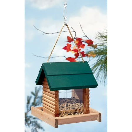 North States Log Cabin Bird Feeder