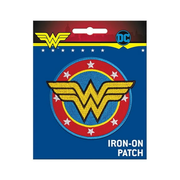 Wonder Woman Logo Full Color Iron-On Patch