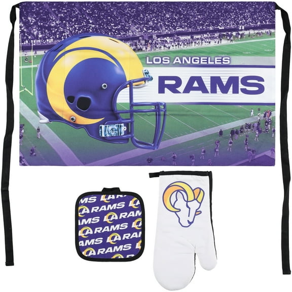 WinCraft Los Angeles Rams 3-Piece Barbecue Set