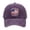 F012- Purple, variant on 250Th Anniversary, 250Th Anniversary Hat, Usa, Dog Illustration, Flag Print, Custom Naming, Baseball Headwear, Faded Orange, One Size Fits Most, Independence Day, 1 Pc