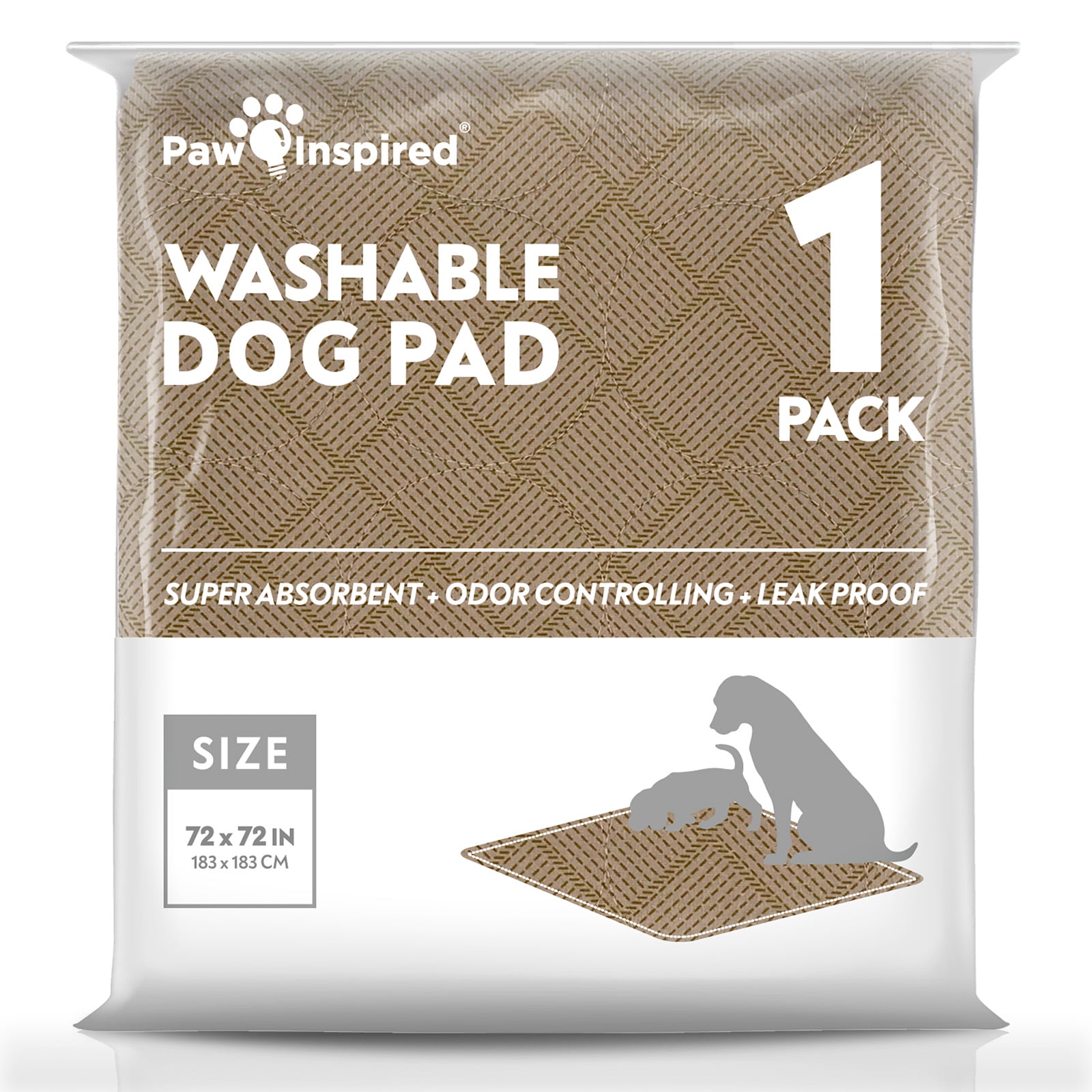  Dog Pee Pad Washable-Extra Large 72x72/65x48 Instant Absorb  Training Pads Non-Slip Pet Playpen Mat Waterproof Reusable Floor Mat for  Puppy/Senior Dog Whelping Incontinence Housebreaking : Pet Supplies
