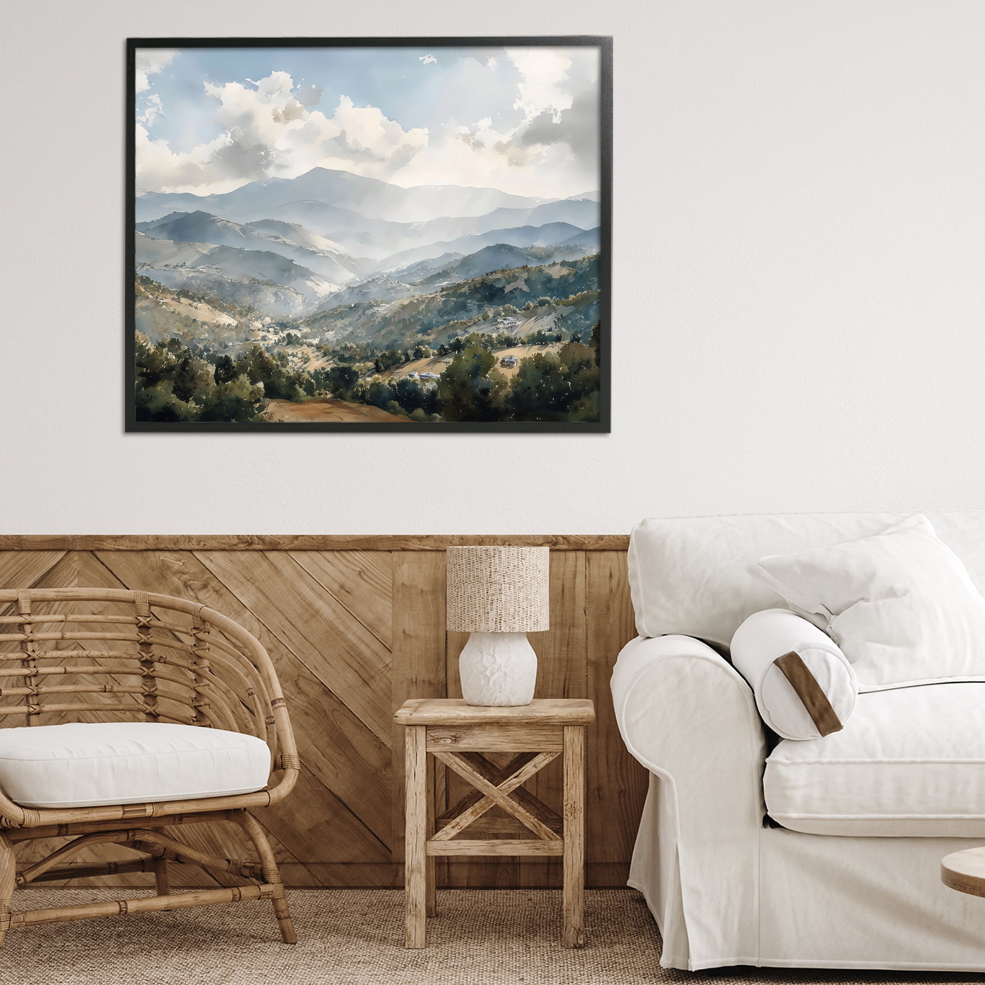 Stupell Industries Everything Under The Sun Black Framed Giclee Art, design by Franklyn Gregory