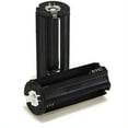 thumbnail image 3 of 2x 3-AAA Battery Holder Cylindrical Case Plastic Flashlight Round Circular Black, 3 of 5