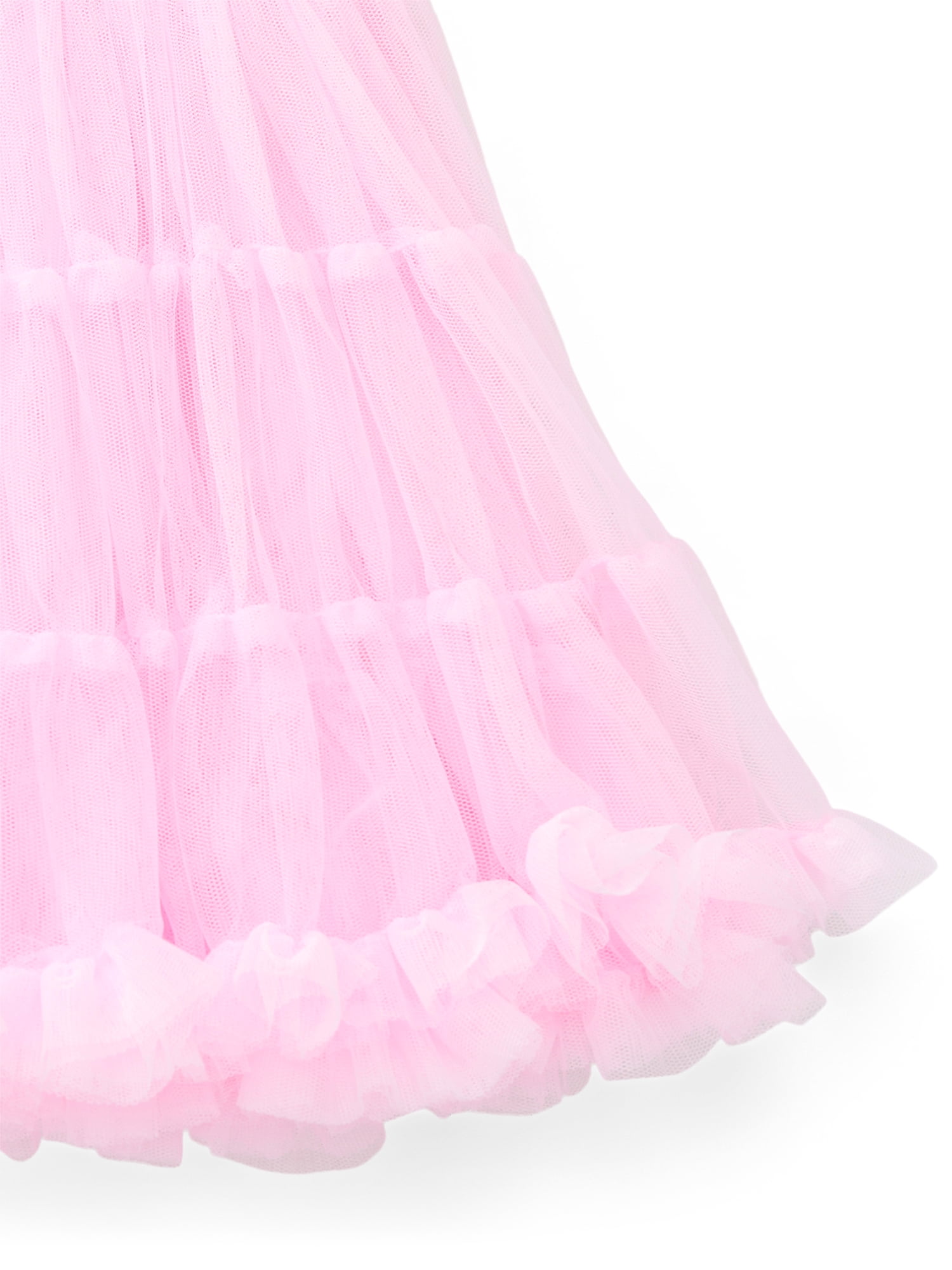 Strawberry Shortcake Toddler Girls' Embroidered Tutu Dress with Short Sleeves, Sizes 12M-5T