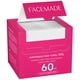 thumbnail image 1 of Toallas faciales desechables FACEMADE XXL, 60 unidades, 100% de base biológica, color rosa, 1 of 8