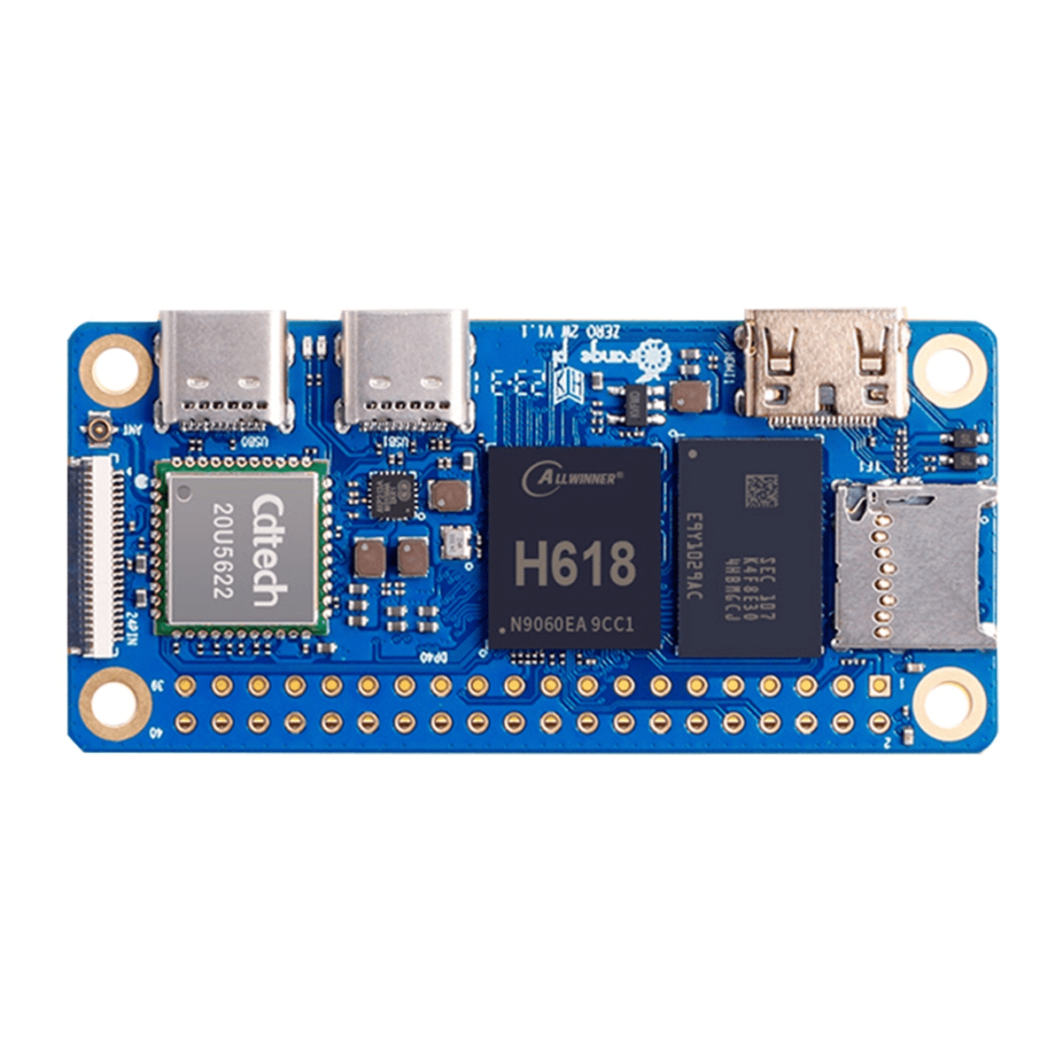 Zero 2W Development Board 2GB RAM DDR4 Mini PC Allwinner H618 WiFi ...