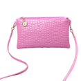 thumbnail image 1 of Bolso Bandolera Colcomx para Mujer con Cremallera Bolso de Hombro Tipo Satchel Rosa, 1 of 4