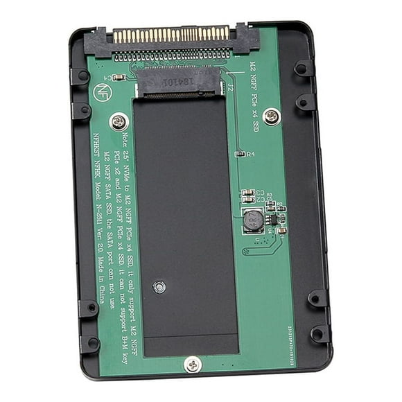 FlyFlise 2.5in NVMe/PCI-E SSD to M.2 NGFF PCIe x4 SSD Adapter Enclosure PCI Express SSD