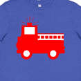 thumbnail image 4 of Inktastic Cute Red Firetruck Youth T-Shirt, 4 of 5