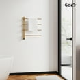 thumbnail image 4 of COZY  Heated Towel Warmer Rack for Bathroom with Timer & Adjustable Temperature EB04-BG-242003, 4 of 7