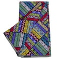 thumbnail image 2 of 6 Yards Cptton African Ankara Fabric Wax Print Dashiki Craft Fabric for clothing, 2 of 3