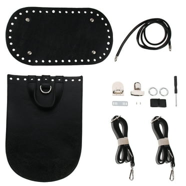Bag DIY Accessories Crochet Bottom Leather Backpack Accessory for Making Shoulders Material Weave Crafting Supplies