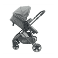 thumbnail image 4 of Carriola para Bebé D'bebé Queen Reversible con Autoasiento Gris, 4 of 6