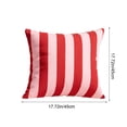 thumbnail image 3 of Outdoor Waterproof Pillow Cover Home Geometric Stripe Patterns Simples Sofa Chair Cushion, 3 of 6