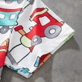 thumbnail image 6 of LRen Boys Shirts Boys Space Astronaut Print Crew Neck Casual Short Sleeve Tees Toddler Boy Summer Tees Comfy School Clothes for Boys, 6 of 8