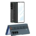 thumbnail image 7 of Dteck Case for Samsung Galaxy Z Fold 7, Slim PC Case Built-in Front Screen Protector Hand Strap Shockproof Cover for Galaxy Z Fold 7,Black, 7 of 7