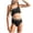 Black-bqUxN, variant on JFOPQVSM Girls Comfortable Breathable Skin Friendly Sleeveless Swimsuit Fashionable Strap Swimsuit